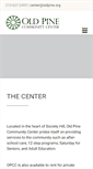 Mobile Screenshot of oldpinecommunitycenter.org